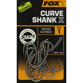 FOX EDGES Curve Shank X - kaprárske háčiky