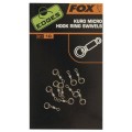 FOX EDGES Micro Hook Ring Swivels - mikroobratlíky s krúžkom