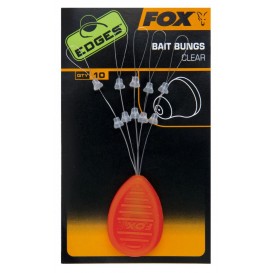 FOX EDGES Bait Bungs Clear - zarážky