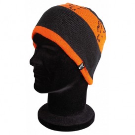 FOX Black/Orange Beanie - čiapka