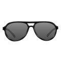 KORDA Sunglasses Aviator Mat Black Frame/Grey Lens - polarizačné okuliare