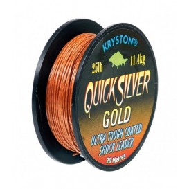 KRYSTON QuickSilver Gold 35lb - nadväzcová šnúrka