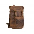 GREENBURRY 1689 - kožený ruksak s prackami