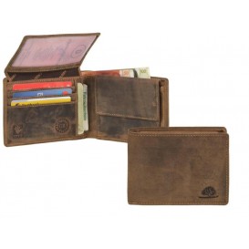 GREENBURRY 1705 - kožená peňaženka hnedá