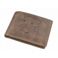 GREENBURRY 1705 Pes - kožená peňaženka hnedá