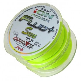 AWA-Shima ION Power Fluo+ Sun 0,331mm 2x300m - rybársky vlasec