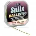 SUFIX Ballistic 20m 35lb Olive Green - nadväzcová šnúrka