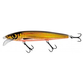 SALMO Gold Charteuse Shad Whacky 9cm - wobler