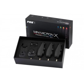 FOX Mini Micron X 4 Rod Set - sada signalizátorov