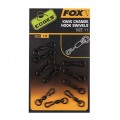 FOX EDGES Kwik Change Hook Swivels Size 11 - ronnie obratlíky 10ks