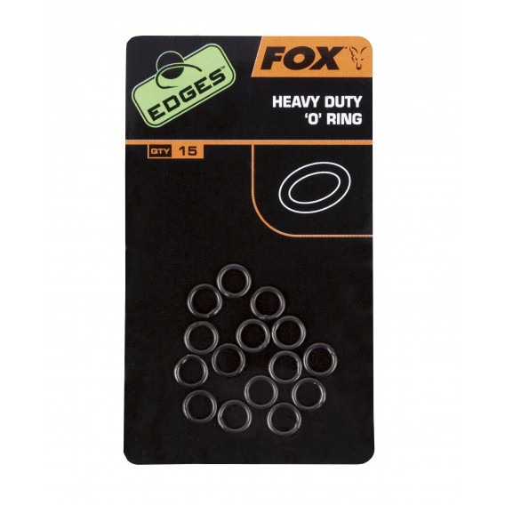 FOX EDGES Heavy Duty O Ring - pevnostné krúžky 15ks