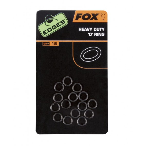 FOX EDGES Heavy Duty O Ring - pevnostné krúžky 15ks