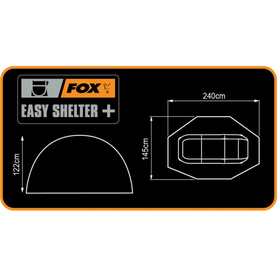 FOX Easy Shelter Plus - prístrešok 