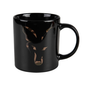 FOX Black/Camo Head Ceramic Mug - hrnček