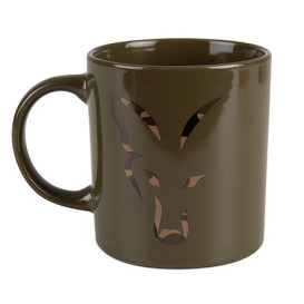 FOX Green/Camo Head Ceramic Mug - hrnček